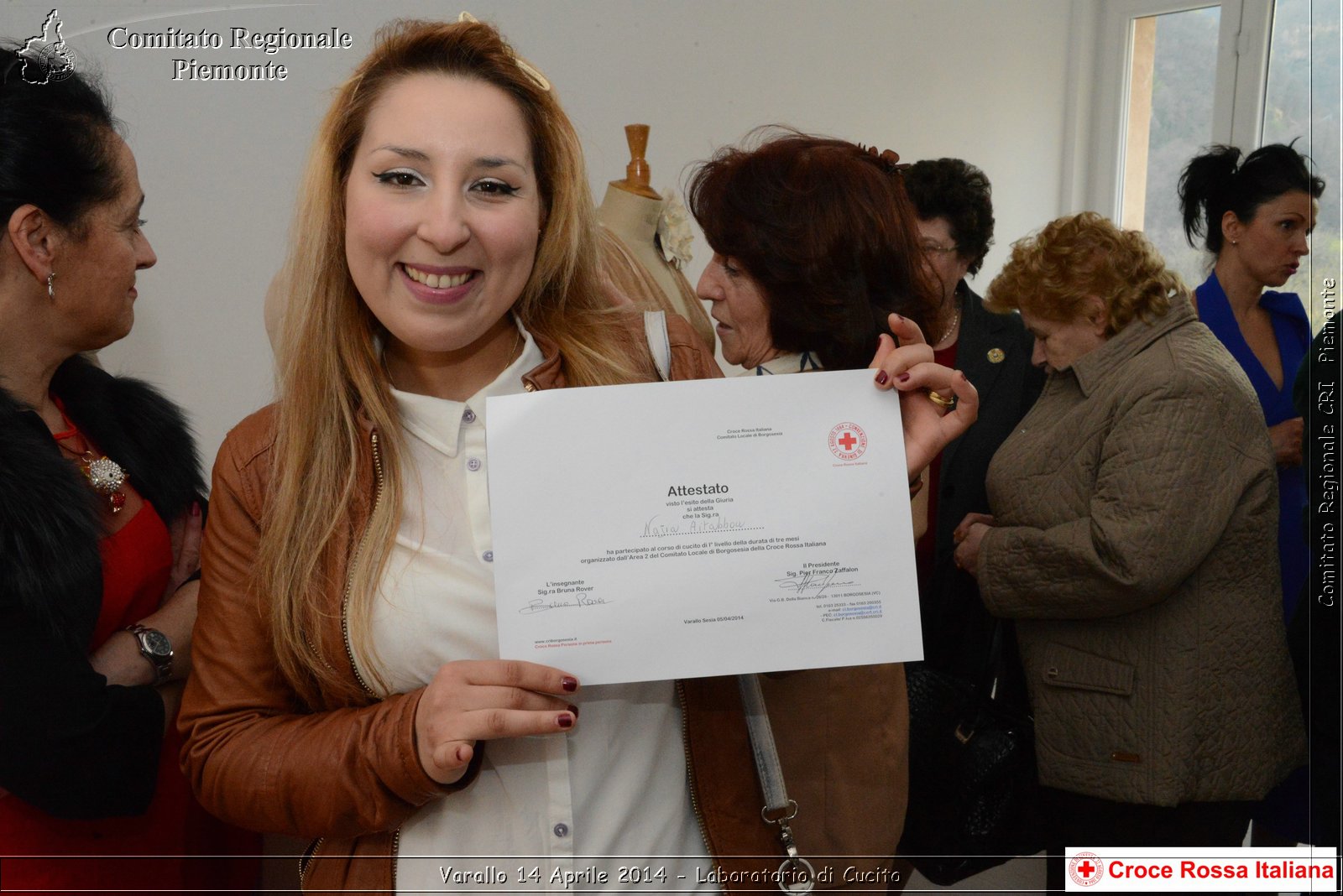 Varallo 14 Aprile 2014 - Laboratorio di Cucito - Comitato Regionale del Piemonte