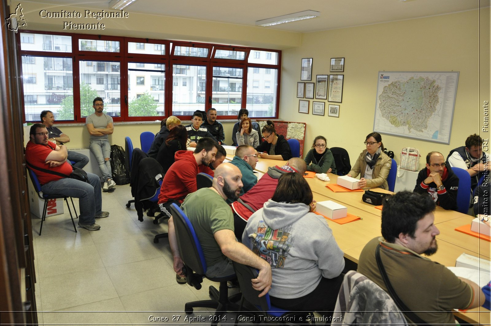 Cuneo 27 Aprile 2014 - Corsi Truccatori e Simulatori - Comitato Regionale del Piemonte