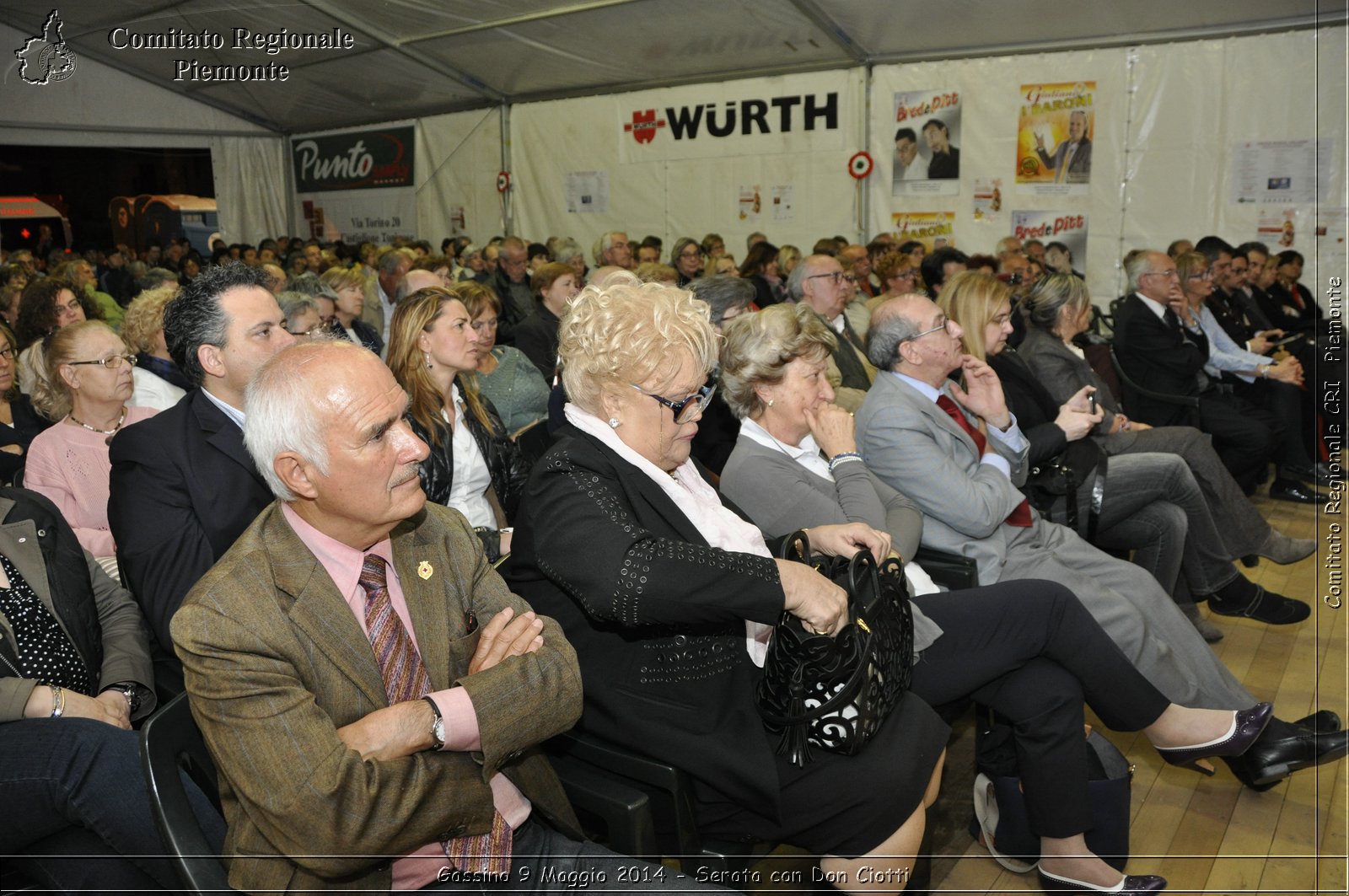 Gassino 9 Maggio 2014 - Serata con Don Ciotti - Comitato Regionale del Piemonte