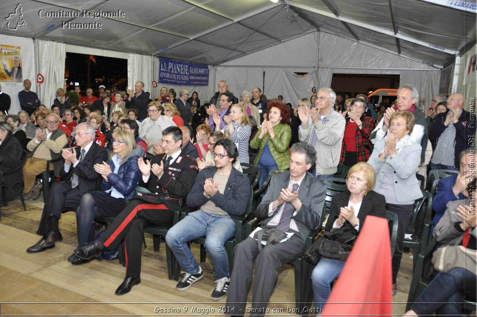 Gassino 9 Maggio 2014 - Serata con Don Ciotti - Comitato Regionale del Piemonte