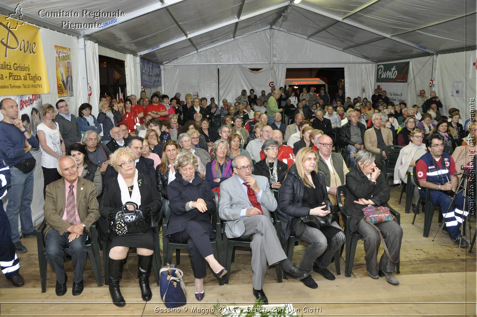 Gassino 9 Maggio 2014 - Serata con Don Ciotti - Comitato Regionale del Piemonte