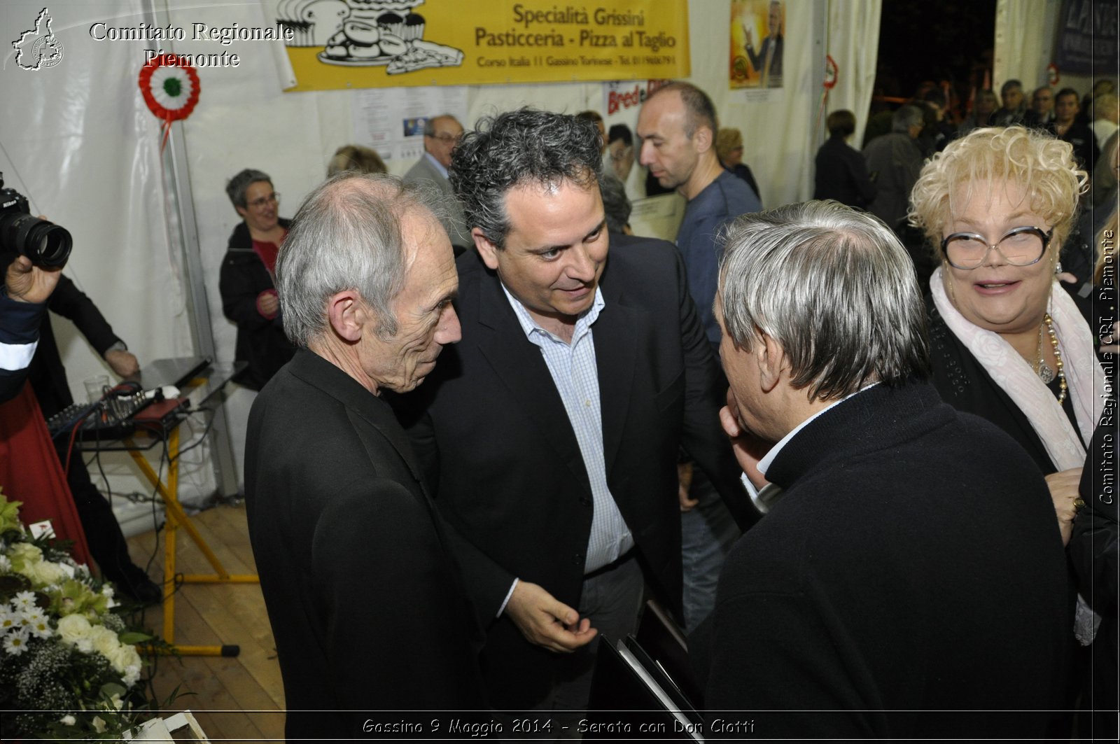 Gassino 9 Maggio 2014 - Serata con Don Ciotti - Comitato Regionale del Piemonte