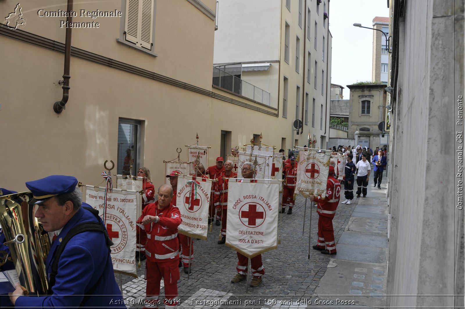 Asti 10 Maggio 2014 - Festeggiamenti per i 150 anni della Croce Rossa - Comitato Regionale del Piemonte