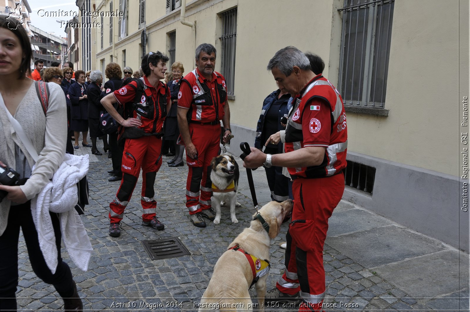 Asti 10 Maggio 2014 - Festeggiamenti per i 150 anni della Croce Rossa - Comitato Regionale del Piemonte