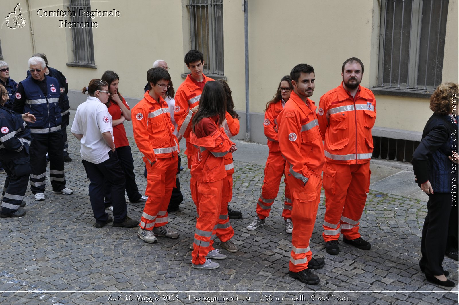 Asti 10 Maggio 2014 - Festeggiamenti per i 150 anni della Croce Rossa - Comitato Regionale del Piemonte