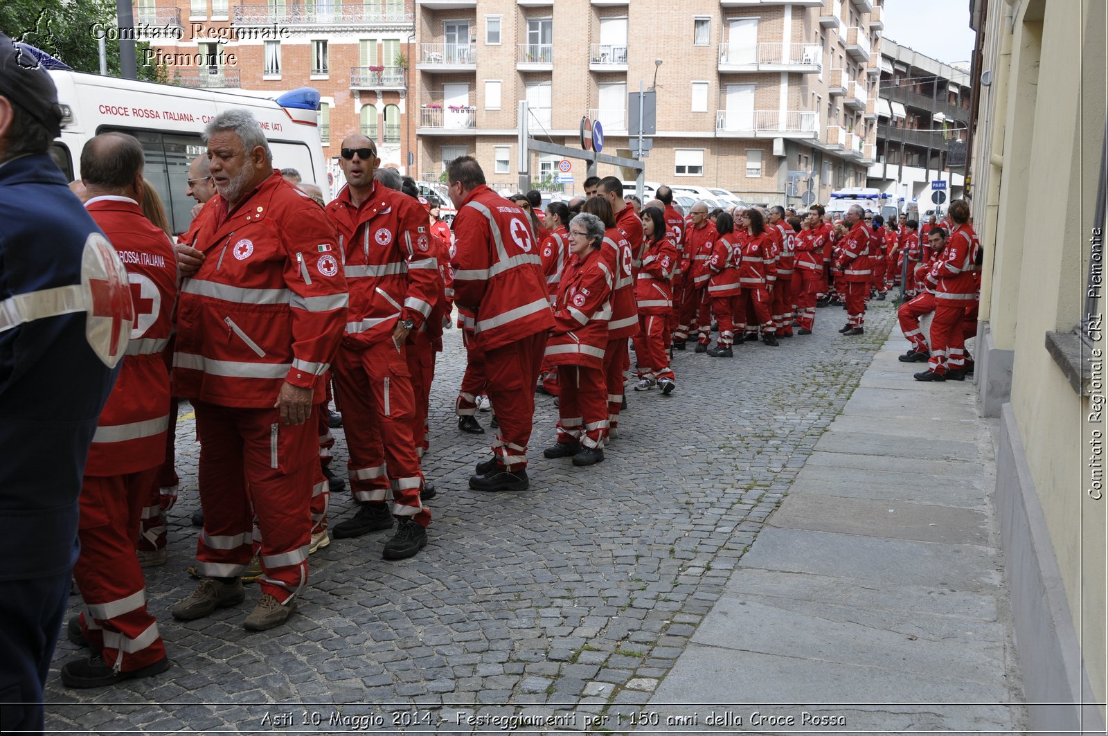 Asti 10 Maggio 2014 - Festeggiamenti per i 150 anni della Croce Rossa - Comitato Regionale del Piemonte