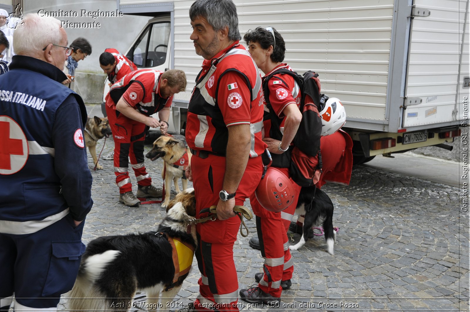 Asti 10 Maggio 2014 - Festeggiamenti per i 150 anni della Croce Rossa - Comitato Regionale del Piemonte