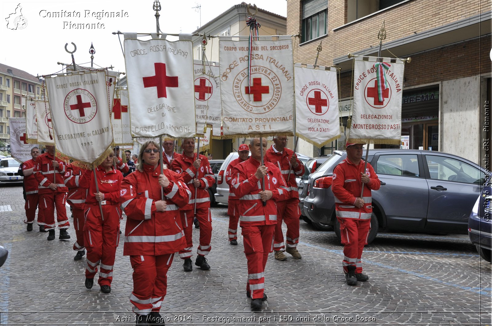 Asti 10 Maggio 2014 - Festeggiamenti per i 150 anni della Croce Rossa - Comitato Regionale del Piemonte