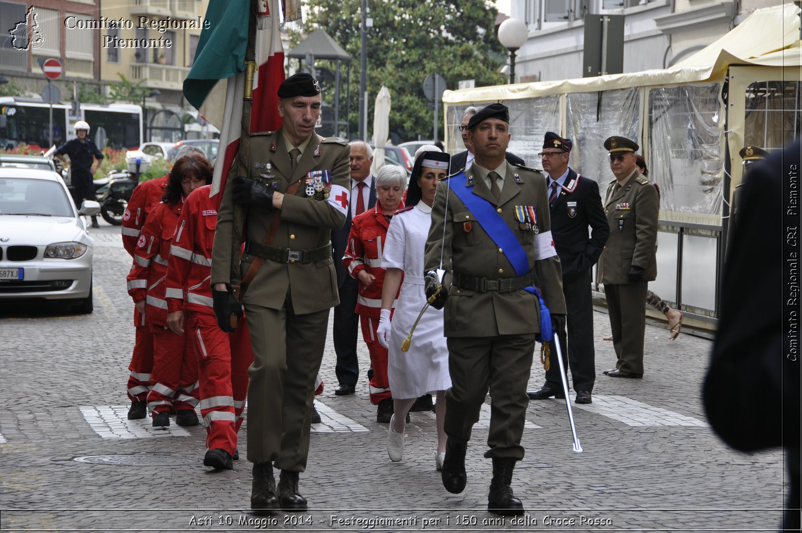 Asti 10 Maggio 2014 - Festeggiamenti per i 150 anni della Croce Rossa - Comitato Regionale del Piemonte