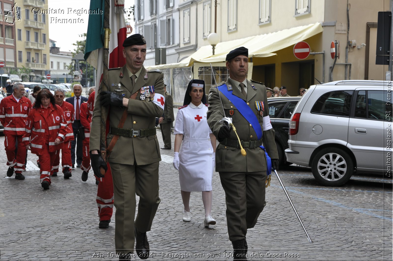 Asti 10 Maggio 2014 - Festeggiamenti per i 150 anni della Croce Rossa - Comitato Regionale del Piemonte