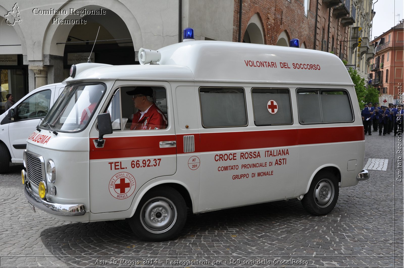 Asti 10 Maggio 2014 - Festeggiamenti per i 150 anni della Croce Rossa - Comitato Regionale del Piemonte