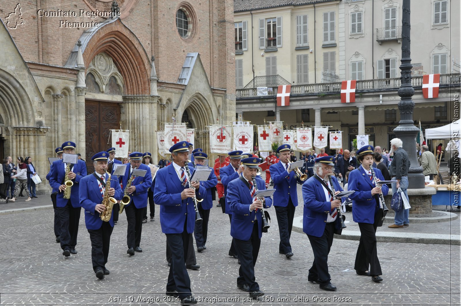 Asti 10 Maggio 2014 - Festeggiamenti per i 150 anni della Croce Rossa - Comitato Regionale del Piemonte