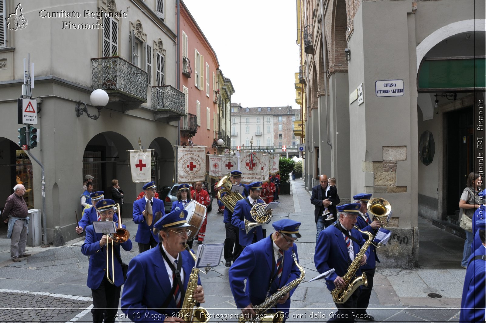 Asti 10 Maggio 2014 - Festeggiamenti per i 150 anni della Croce Rossa - Comitato Regionale del Piemonte