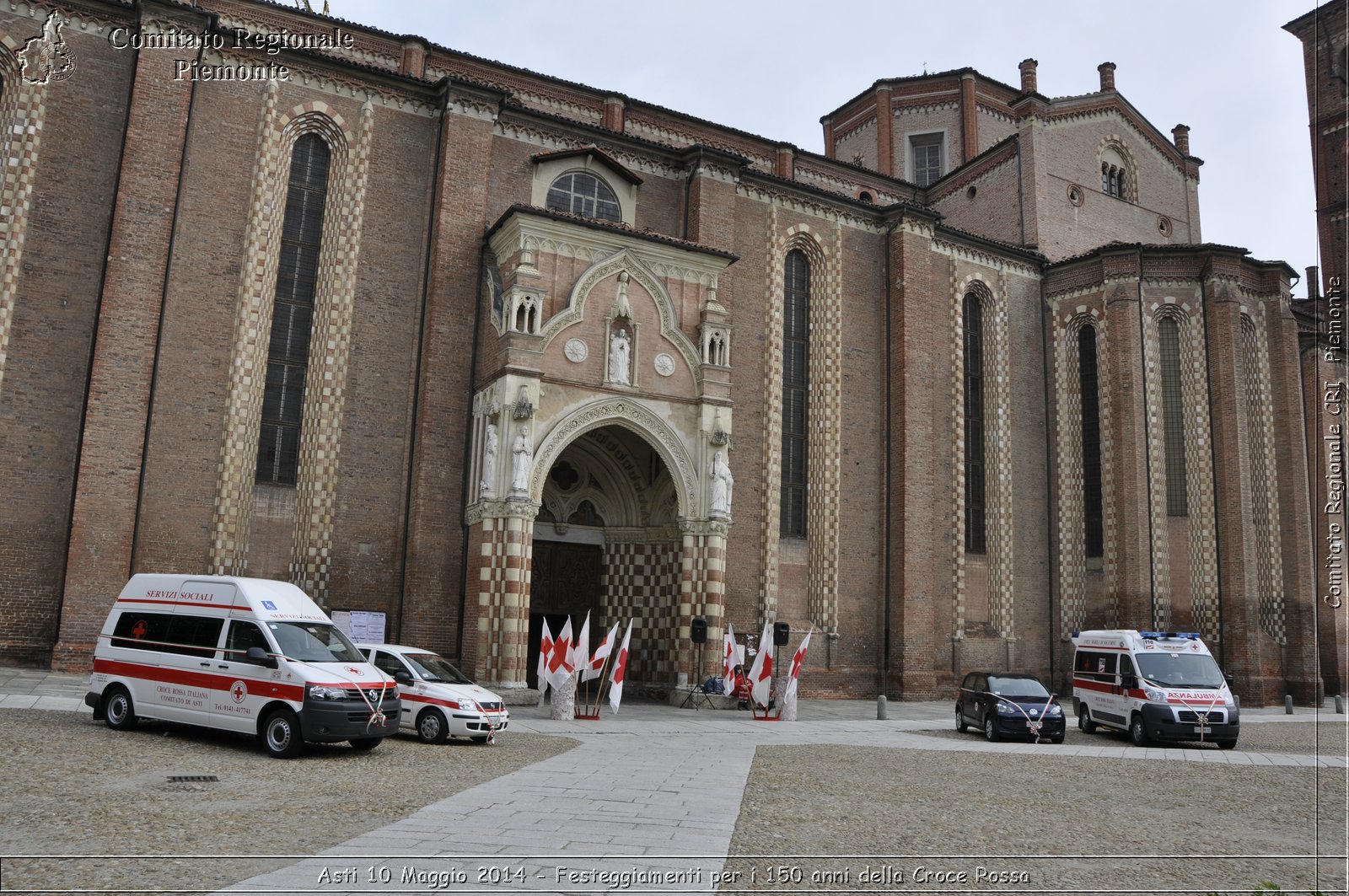 Asti 10 Maggio 2014 - Festeggiamenti per i 150 anni della Croce Rossa - Comitato Regionale del Piemonte