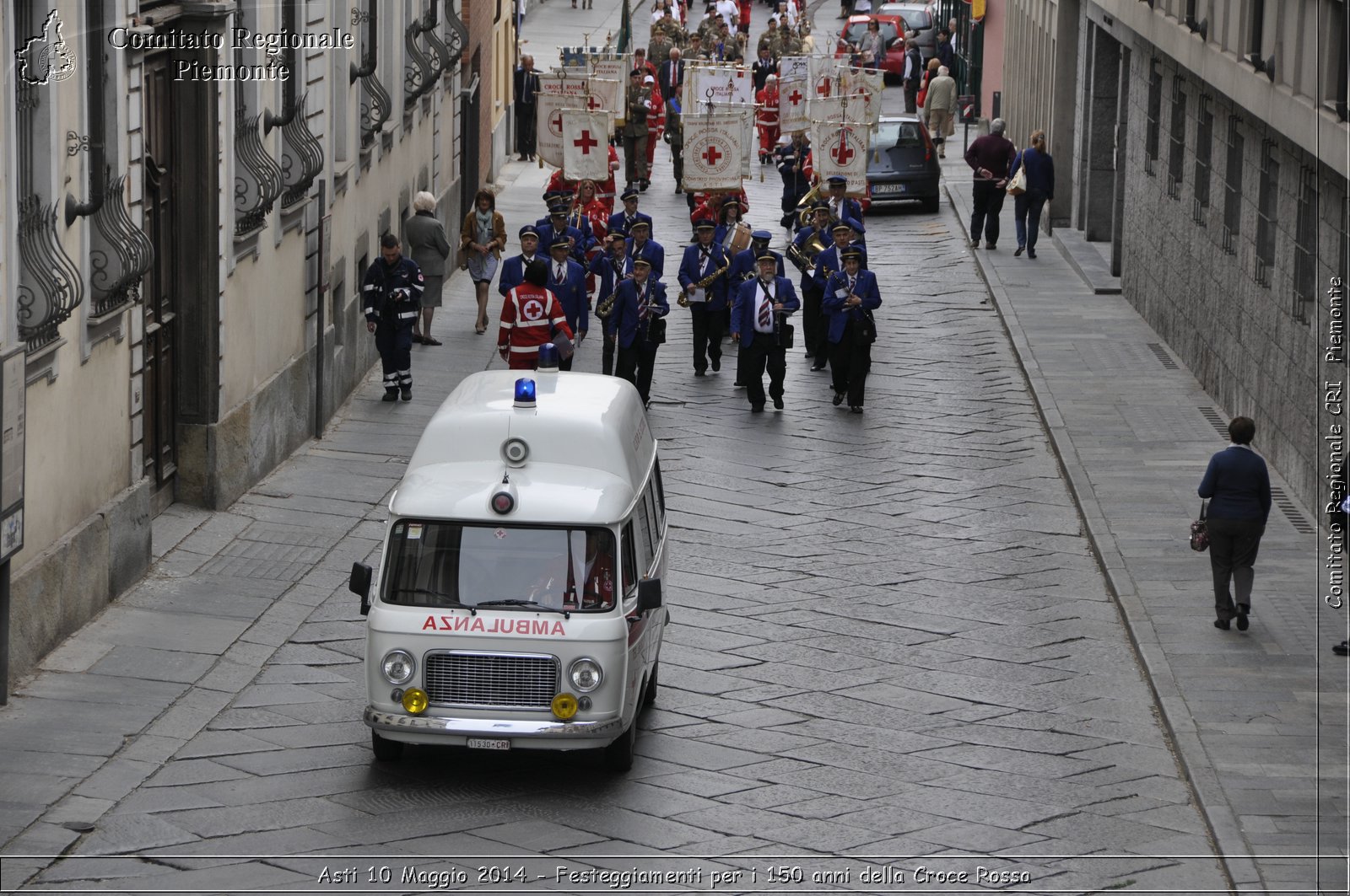 Asti 10 Maggio 2014 - Festeggiamenti per i 150 anni della Croce Rossa - Comitato Regionale del Piemonte