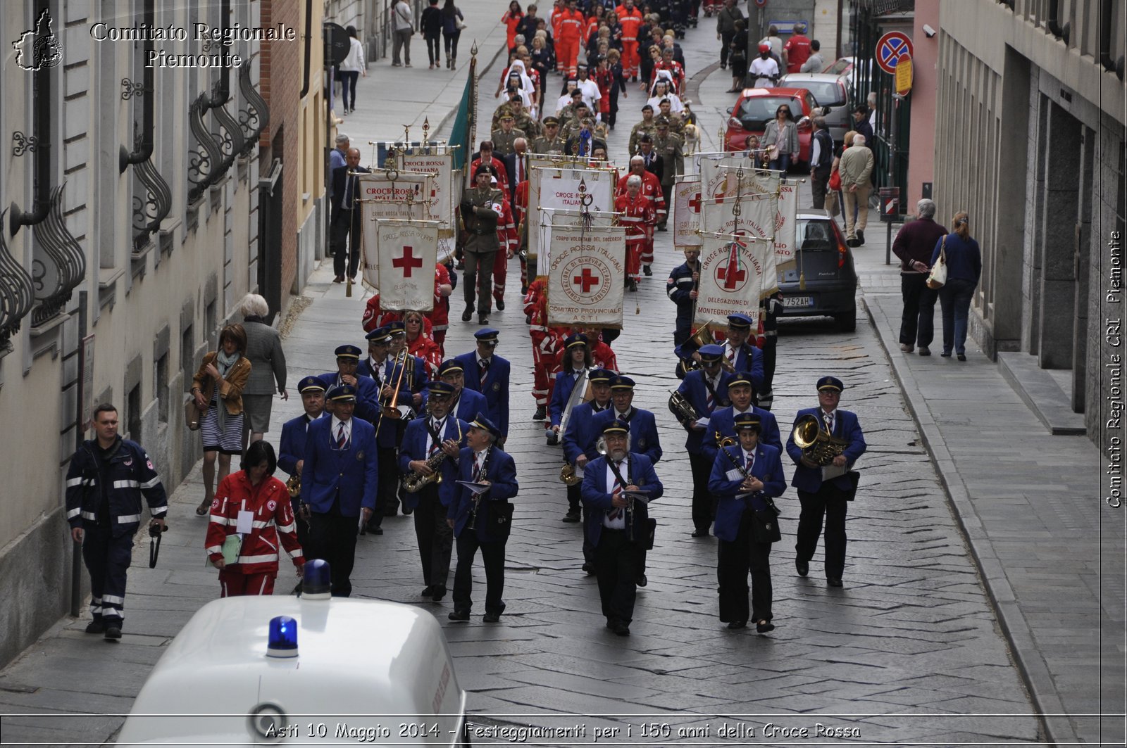 Asti 10 Maggio 2014 - Festeggiamenti per i 150 anni della Croce Rossa - Comitato Regionale del Piemonte