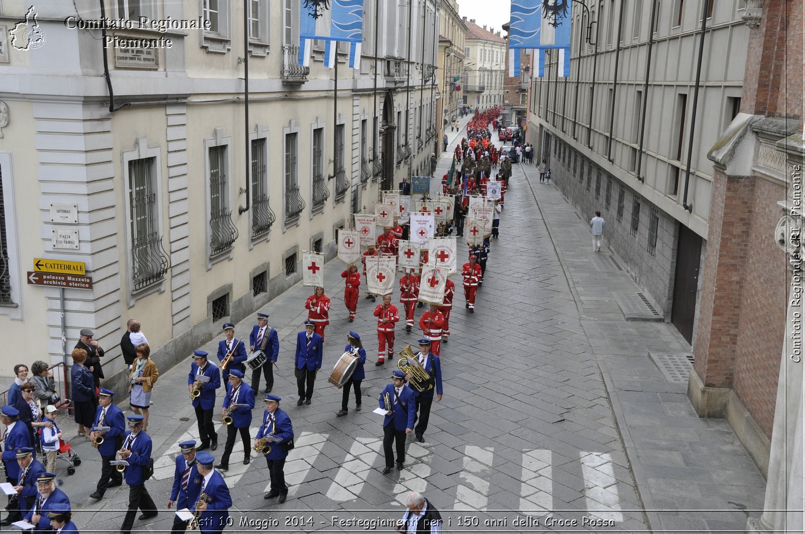 Asti 10 Maggio 2014 - Festeggiamenti per i 150 anni della Croce Rossa - Comitato Regionale del Piemonte