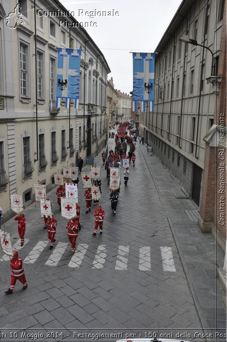 Asti 10 Maggio 2014 - Festeggiamenti per i 150 anni della Croce Rossa - Comitato Regionale del Piemonte