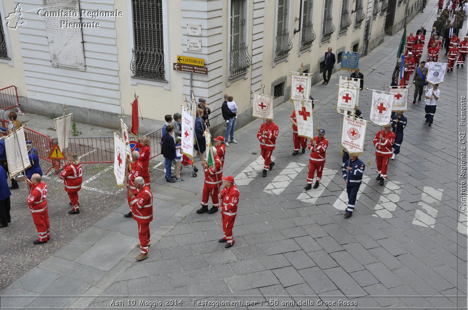 Asti 10 Maggio 2014 - Festeggiamenti per i 150 anni della Croce Rossa - Comitato Regionale del Piemonte