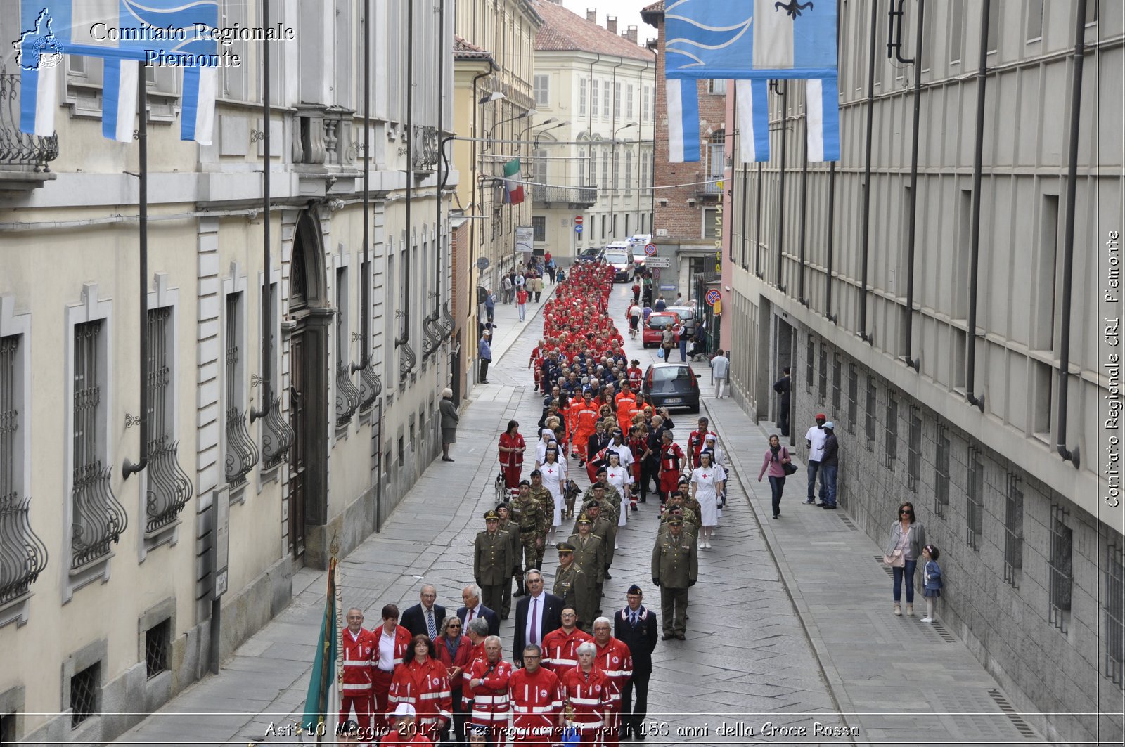 Asti 10 Maggio 2014 - Festeggiamenti per i 150 anni della Croce Rossa - Comitato Regionale del Piemonte