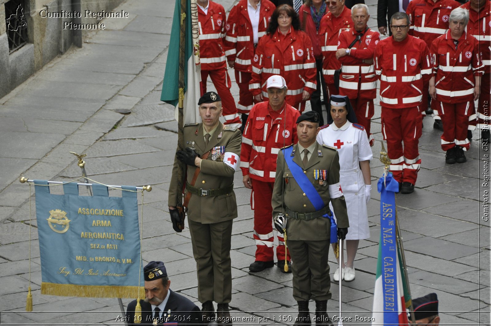 Asti 10 Maggio 2014 - Festeggiamenti per i 150 anni della Croce Rossa - Comitato Regionale del Piemonte