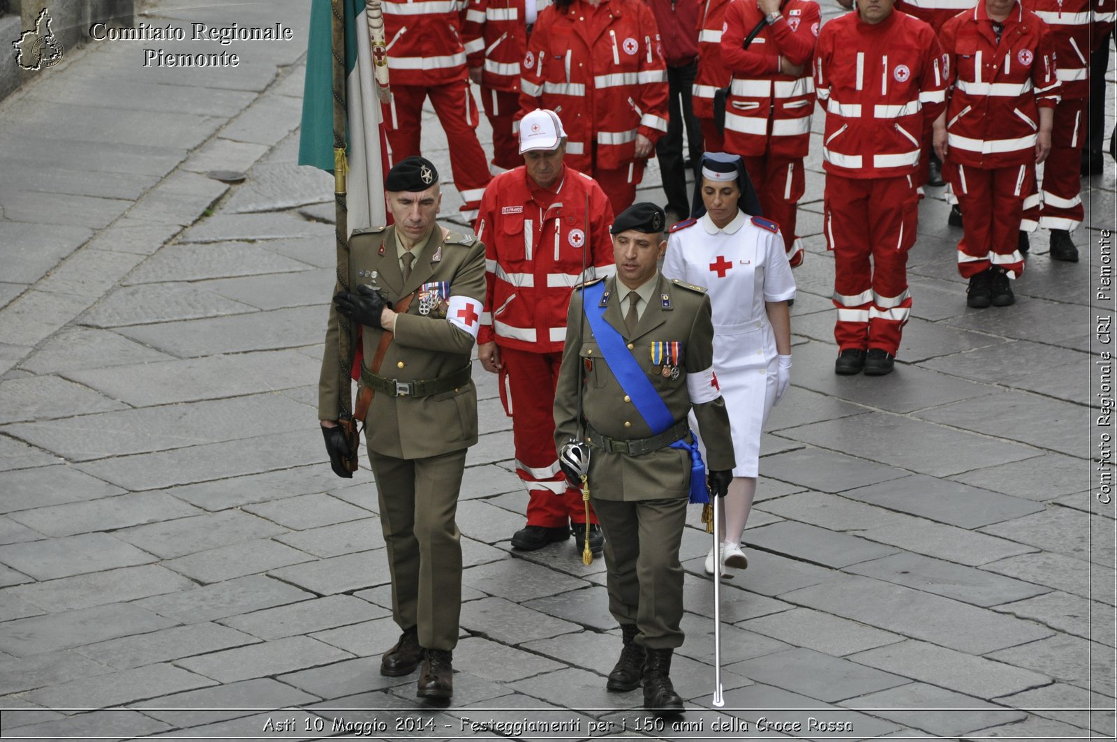 Asti 10 Maggio 2014 - Festeggiamenti per i 150 anni della Croce Rossa - Comitato Regionale del Piemonte