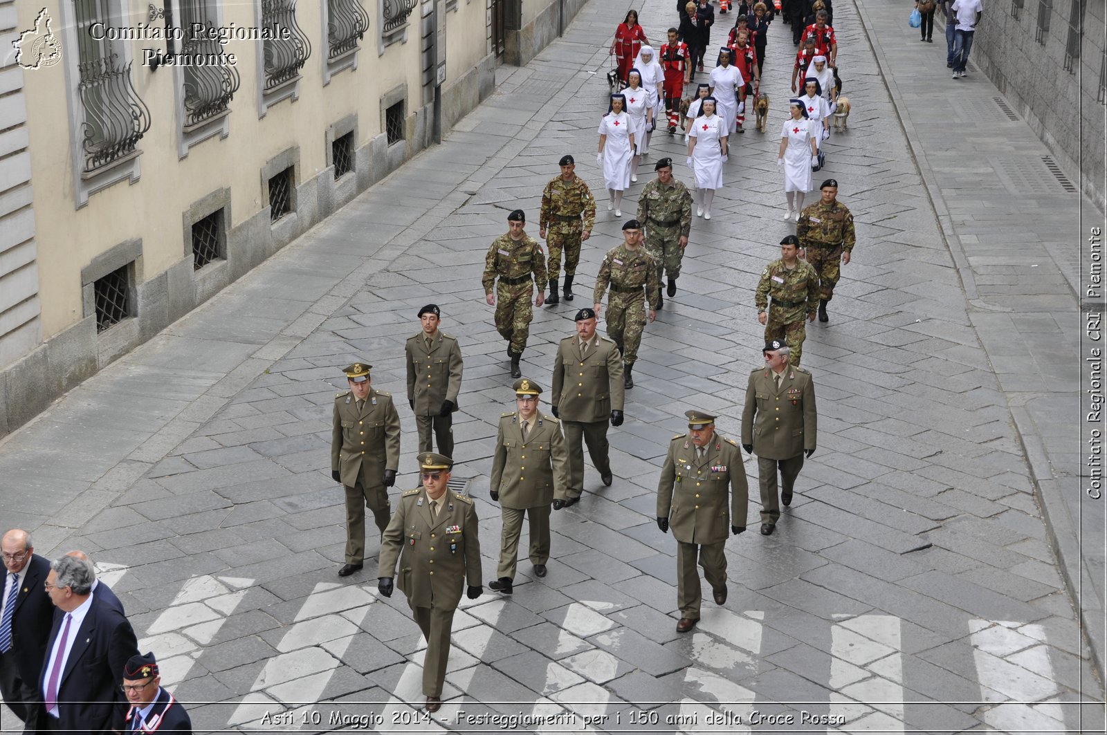 Asti 10 Maggio 2014 - Festeggiamenti per i 150 anni della Croce Rossa - Comitato Regionale del Piemonte