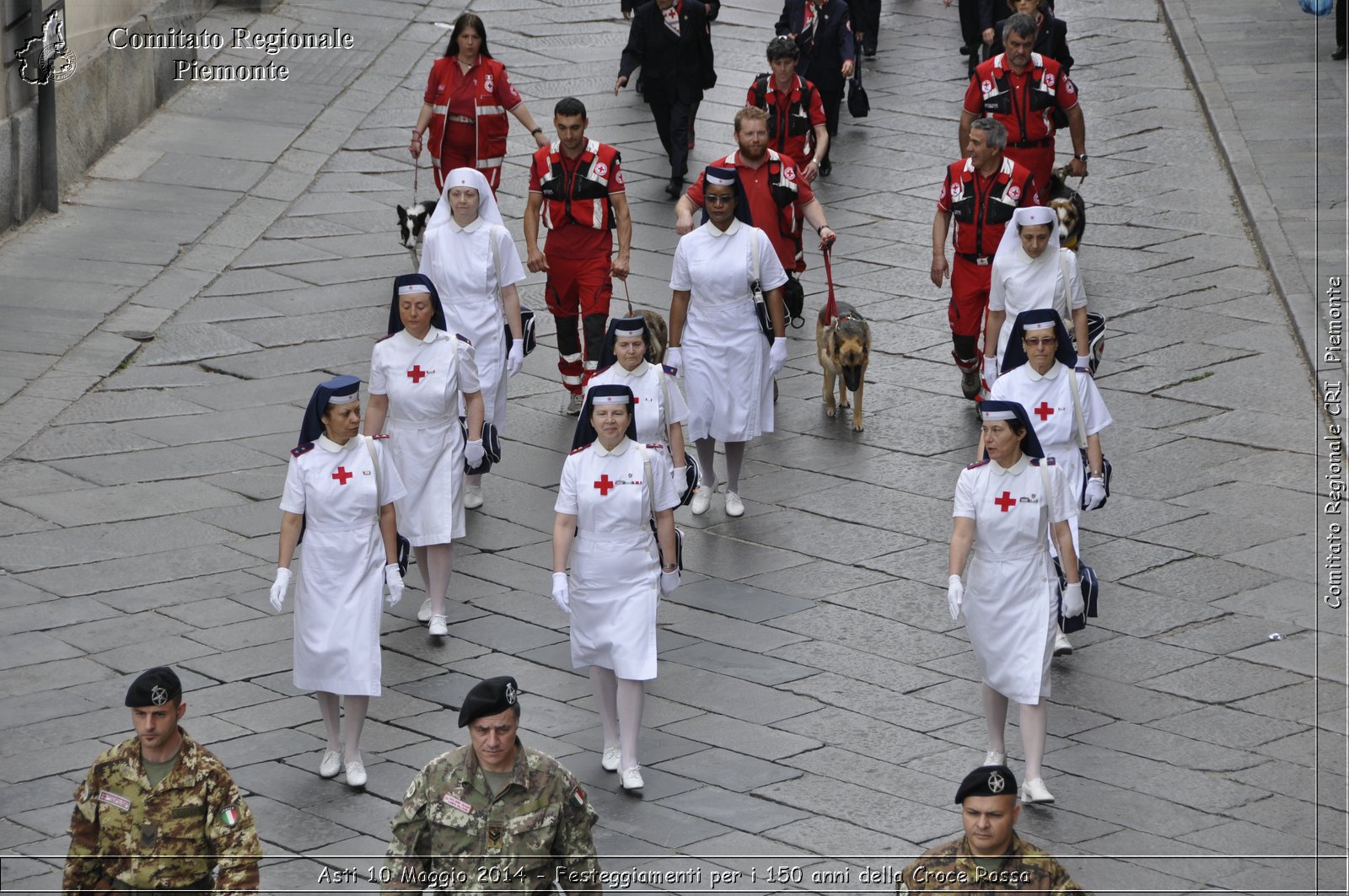 Asti 10 Maggio 2014 - Festeggiamenti per i 150 anni della Croce Rossa - Comitato Regionale del Piemonte