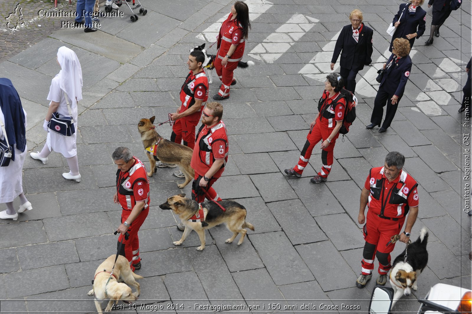 Asti 10 Maggio 2014 - Festeggiamenti per i 150 anni della Croce Rossa - Comitato Regionale del Piemonte