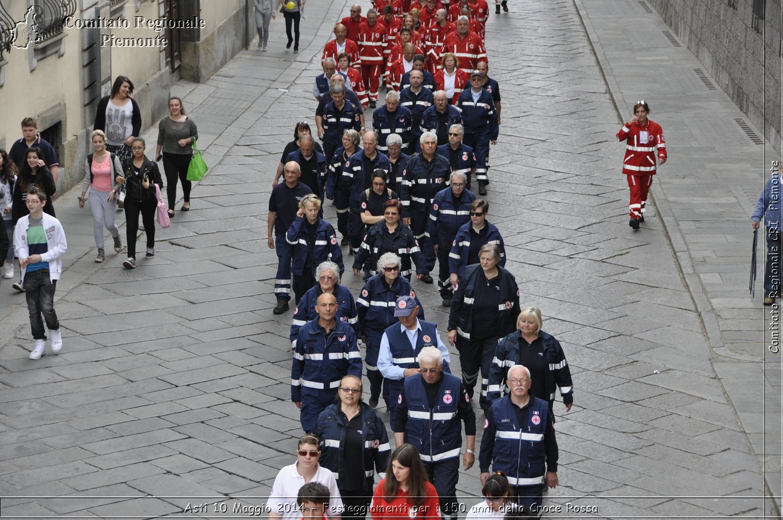 Asti 10 Maggio 2014 - Festeggiamenti per i 150 anni della Croce Rossa - Comitato Regionale del Piemonte