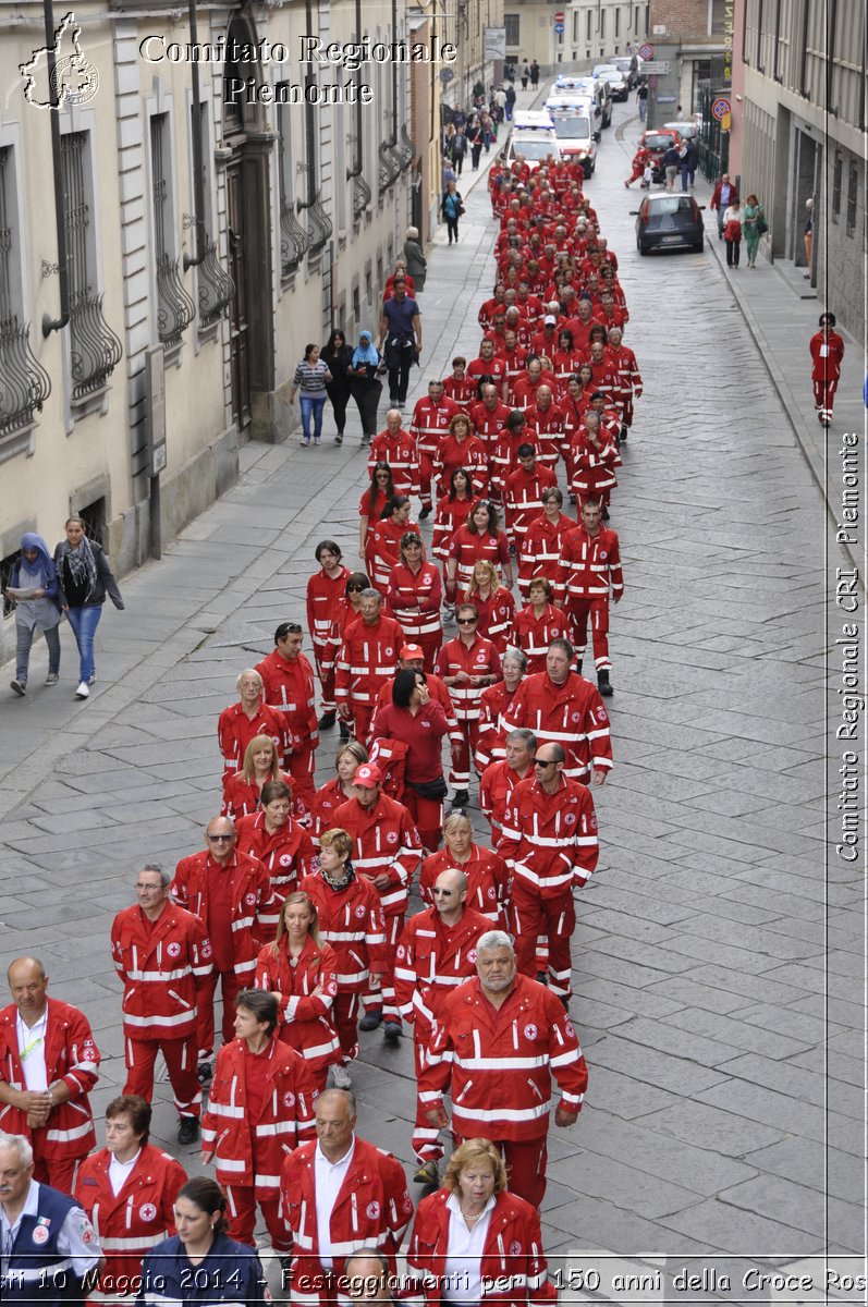 Asti 10 Maggio 2014 - Festeggiamenti per i 150 anni della Croce Rossa - Comitato Regionale del Piemonte