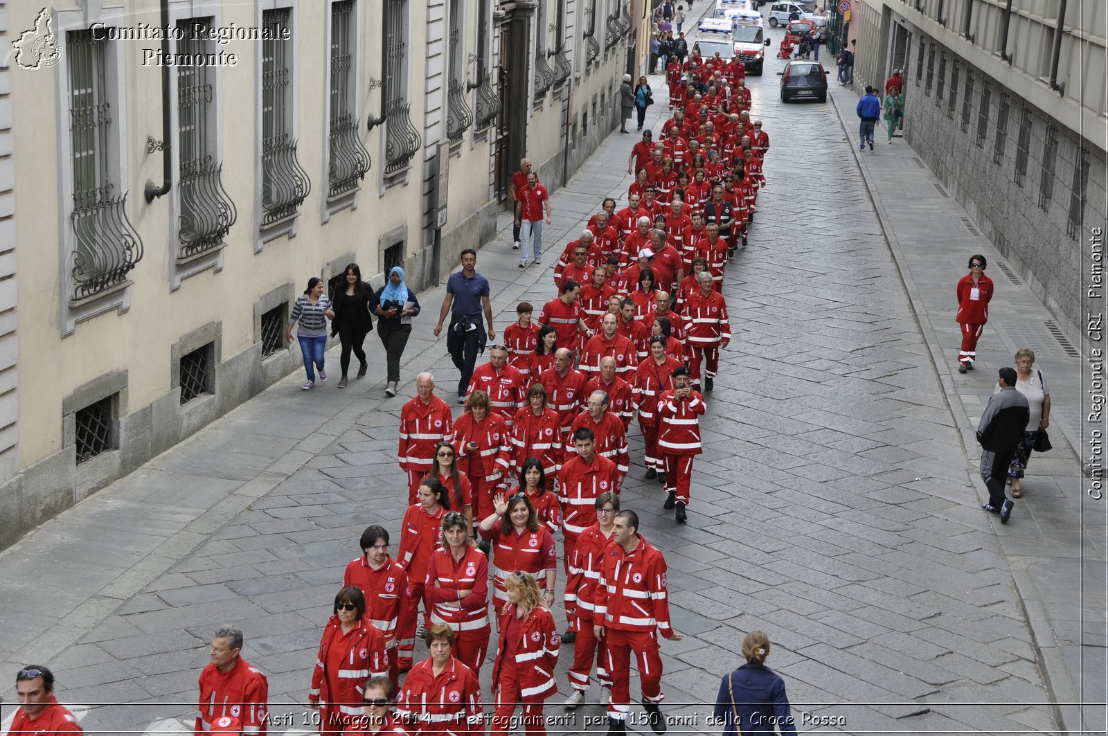 Asti 10 Maggio 2014 - Festeggiamenti per i 150 anni della Croce Rossa - Comitato Regionale del Piemonte