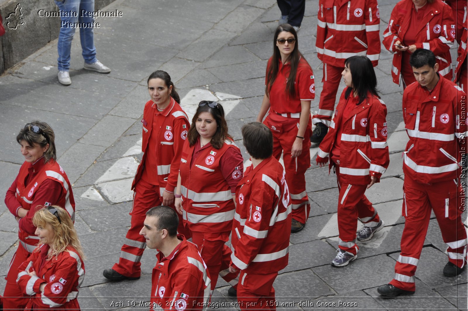 Asti 10 Maggio 2014 - Festeggiamenti per i 150 anni della Croce Rossa - Comitato Regionale del Piemonte