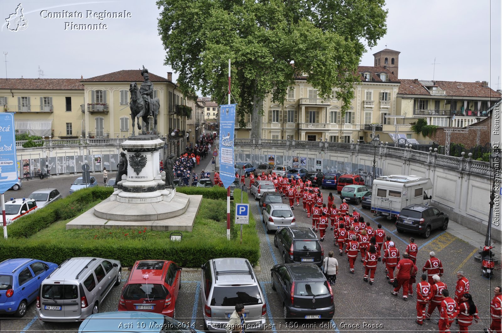 Asti 10 Maggio 2014 - Festeggiamenti per i 150 anni della Croce Rossa - Comitato Regionale del Piemonte