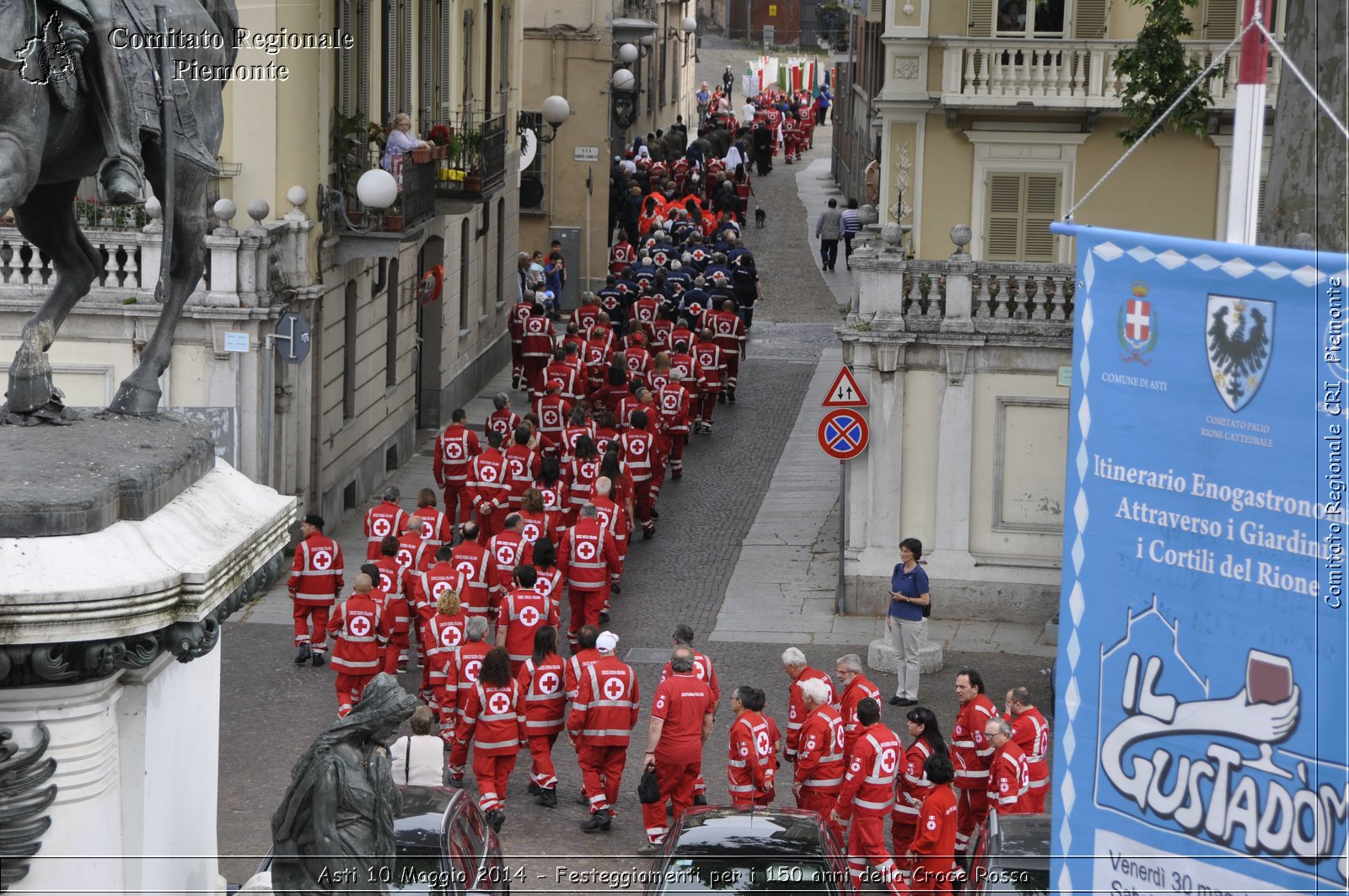 Asti 10 Maggio 2014 - Festeggiamenti per i 150 anni della Croce Rossa - Comitato Regionale del Piemonte