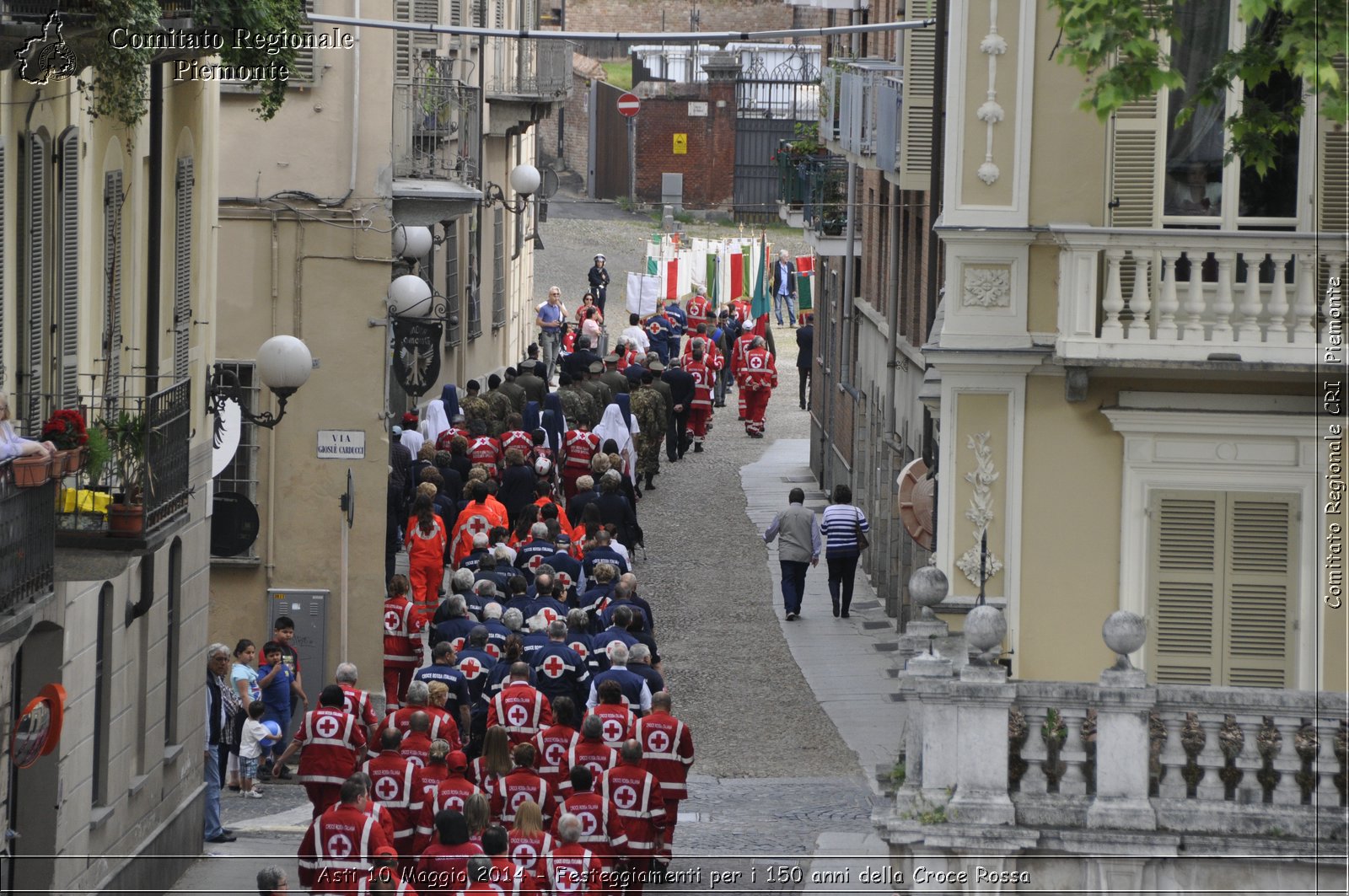 Asti 10 Maggio 2014 - Festeggiamenti per i 150 anni della Croce Rossa - Comitato Regionale del Piemonte