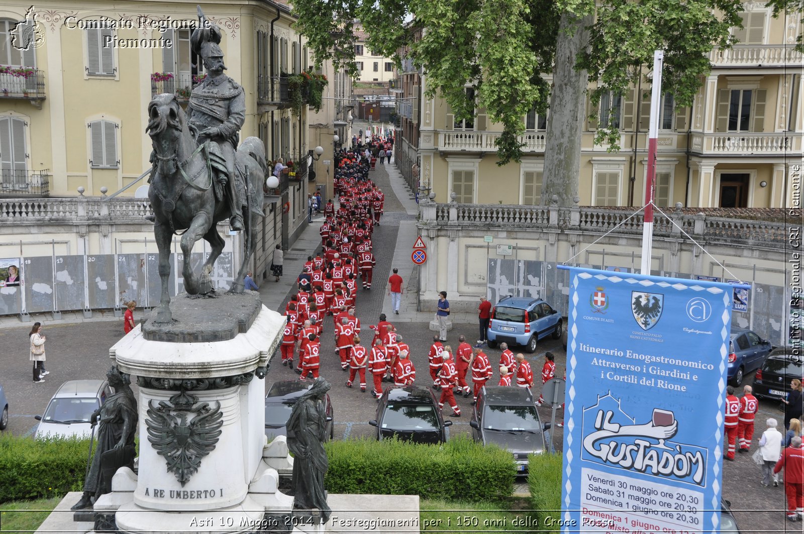 Asti 10 Maggio 2014 - Festeggiamenti per i 150 anni della Croce Rossa - Comitato Regionale del Piemonte