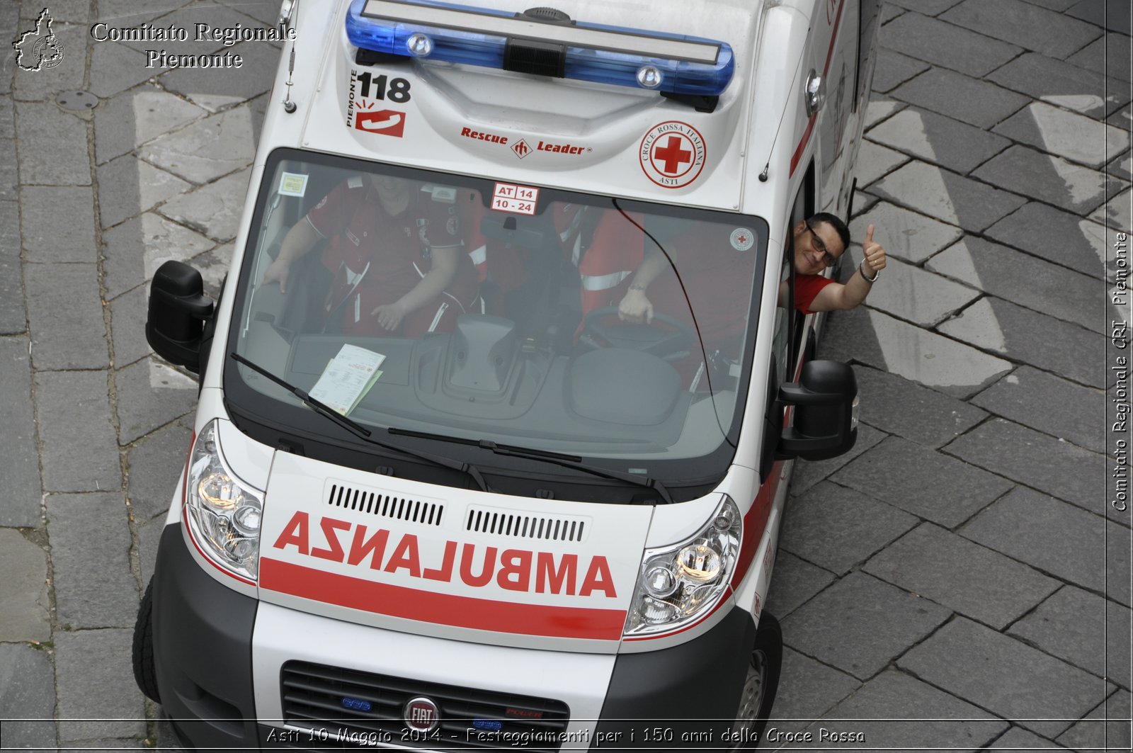 Asti 10 Maggio 2014 - Festeggiamenti per i 150 anni della Croce Rossa - Comitato Regionale del Piemonte