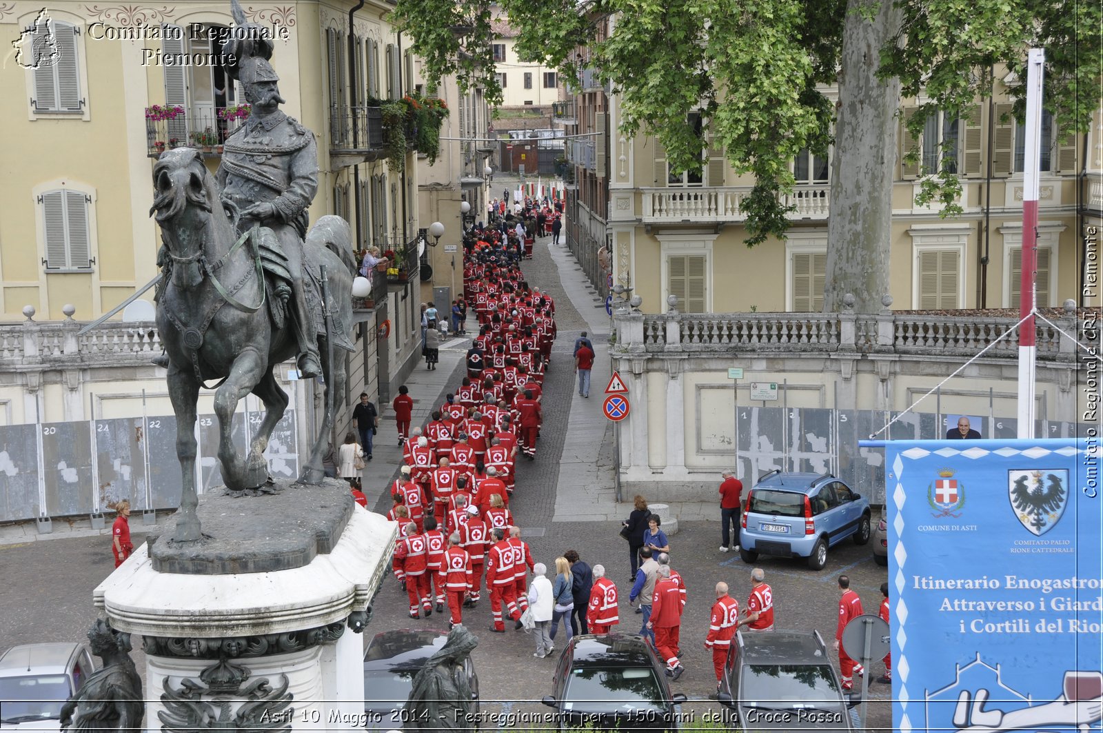 Asti 10 Maggio 2014 - Festeggiamenti per i 150 anni della Croce Rossa - Comitato Regionale del Piemonte