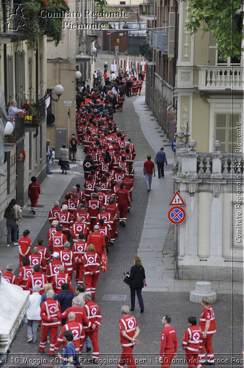 Asti 10 Maggio 2014 - Festeggiamenti per i 150 anni della Croce Rossa - Comitato Regionale del Piemonte