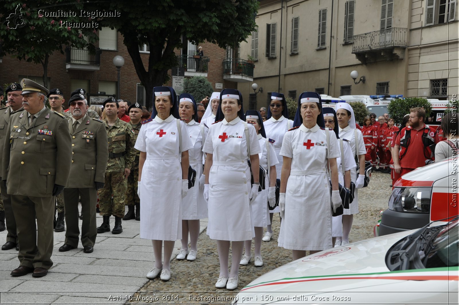 Asti 10 Maggio 2014 - Festeggiamenti per i 150 anni della Croce Rossa - Comitato Regionale del Piemonte