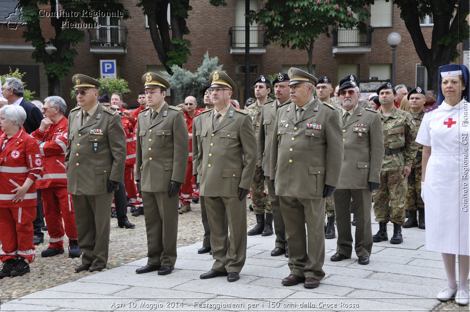 Asti 10 Maggio 2014 - Festeggiamenti per i 150 anni della Croce Rossa - Comitato Regionale del Piemonte