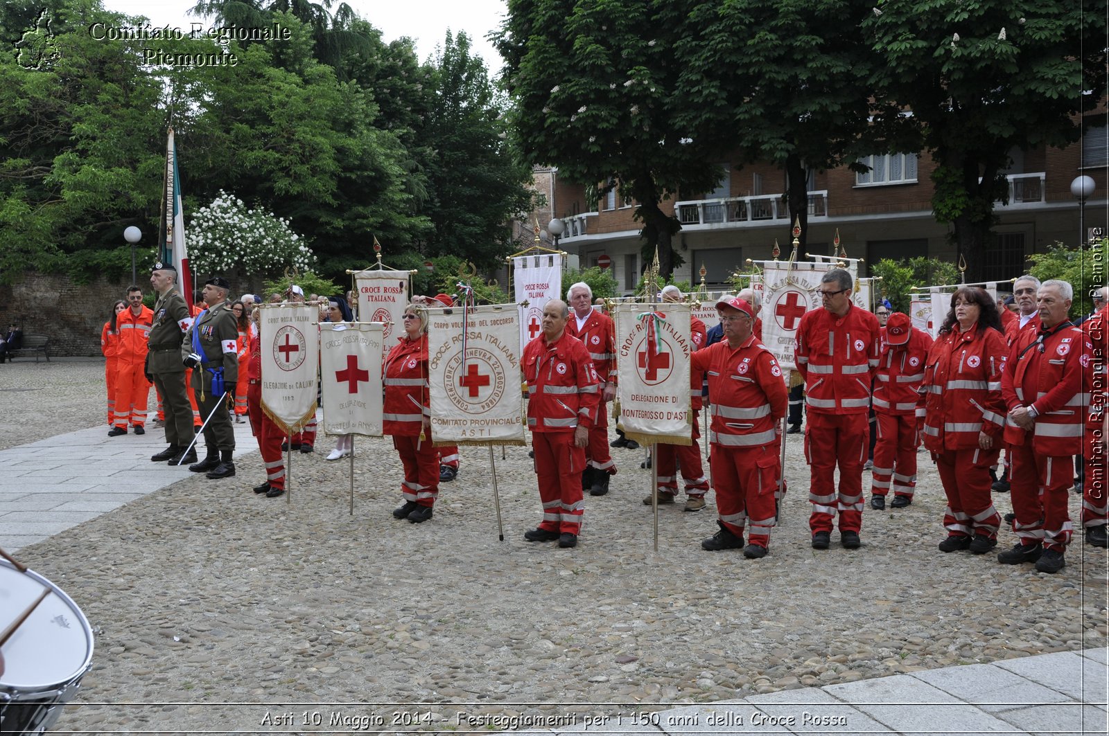 Asti 10 Maggio 2014 - Festeggiamenti per i 150 anni della Croce Rossa - Comitato Regionale del Piemonte