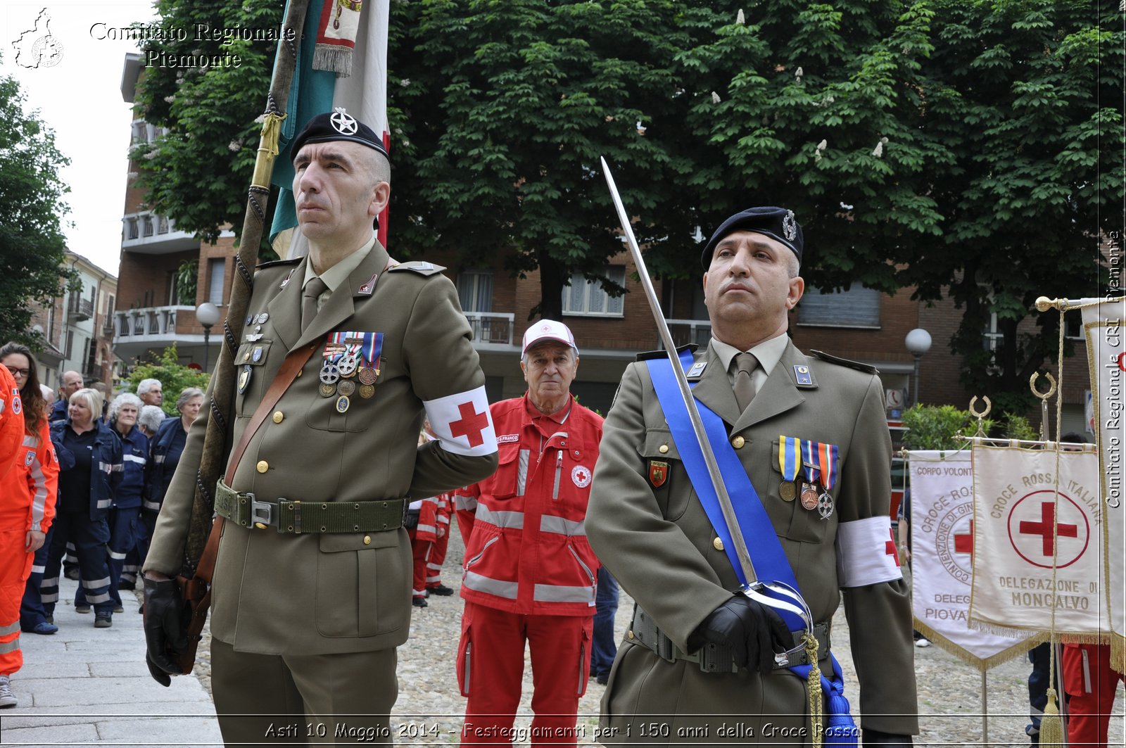 Asti 10 Maggio 2014 - Festeggiamenti per i 150 anni della Croce Rossa - Comitato Regionale del Piemonte