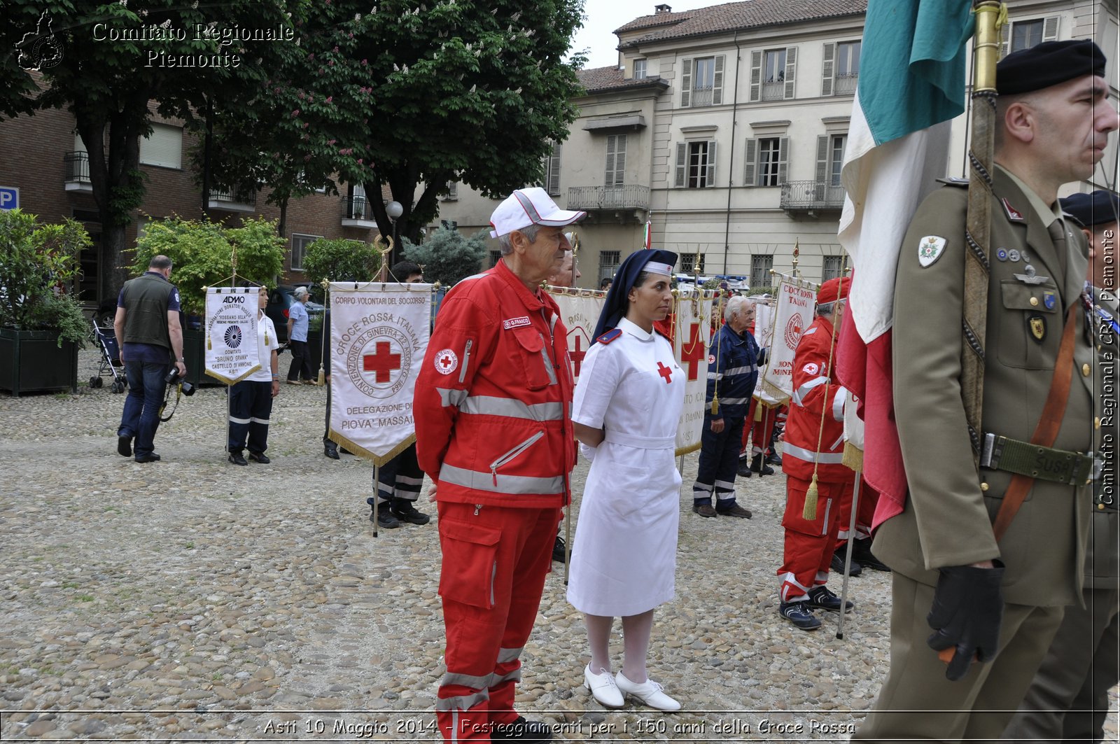 Asti 10 Maggio 2014 - Festeggiamenti per i 150 anni della Croce Rossa - Comitato Regionale del Piemonte