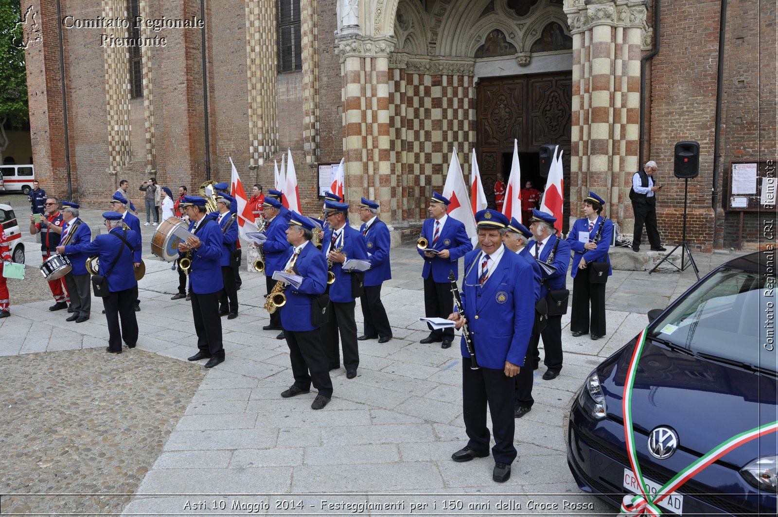 Asti 10 Maggio 2014 - Festeggiamenti per i 150 anni della Croce Rossa - Comitato Regionale del Piemonte