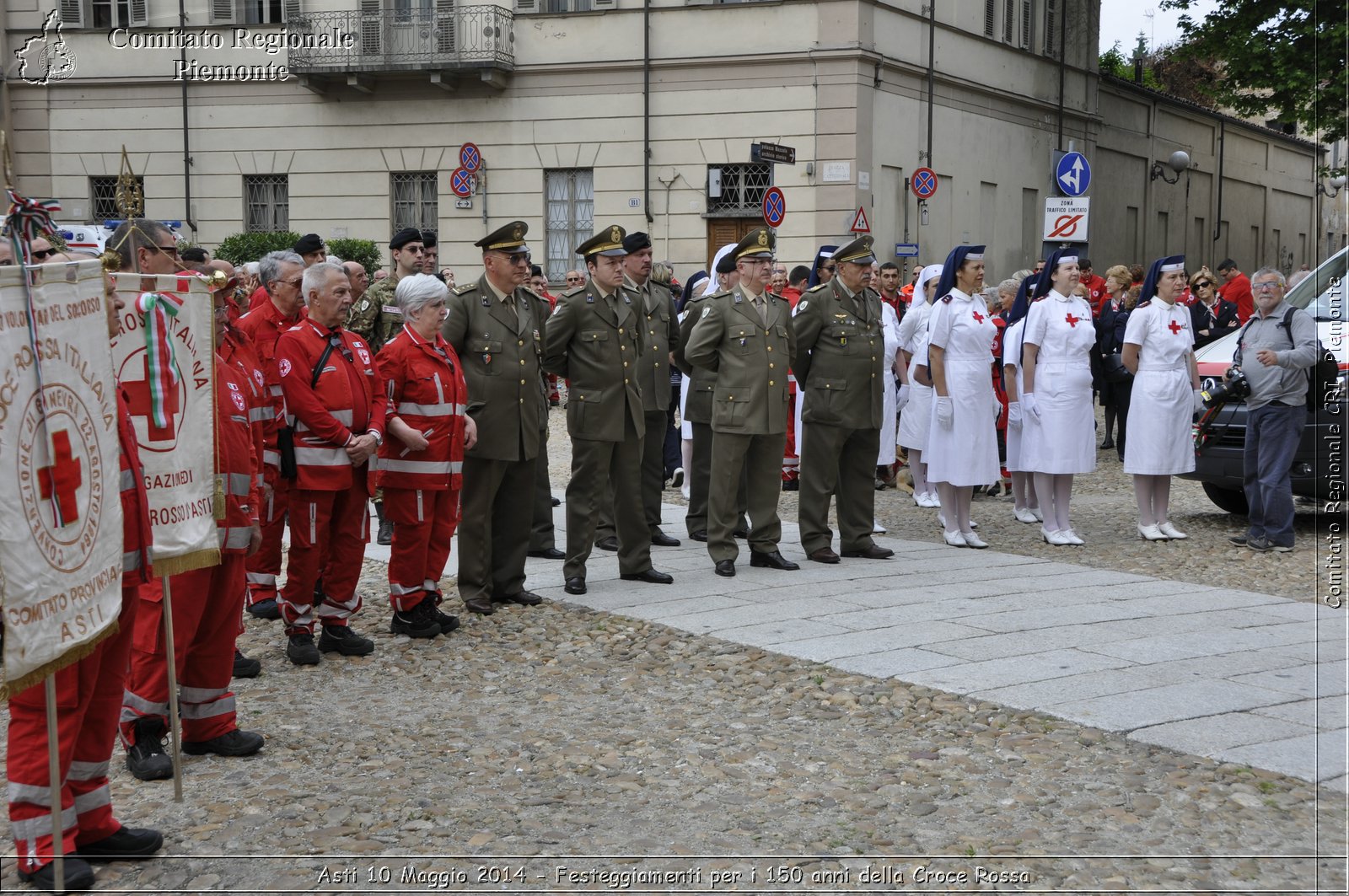 Asti 10 Maggio 2014 - Festeggiamenti per i 150 anni della Croce Rossa - Comitato Regionale del Piemonte