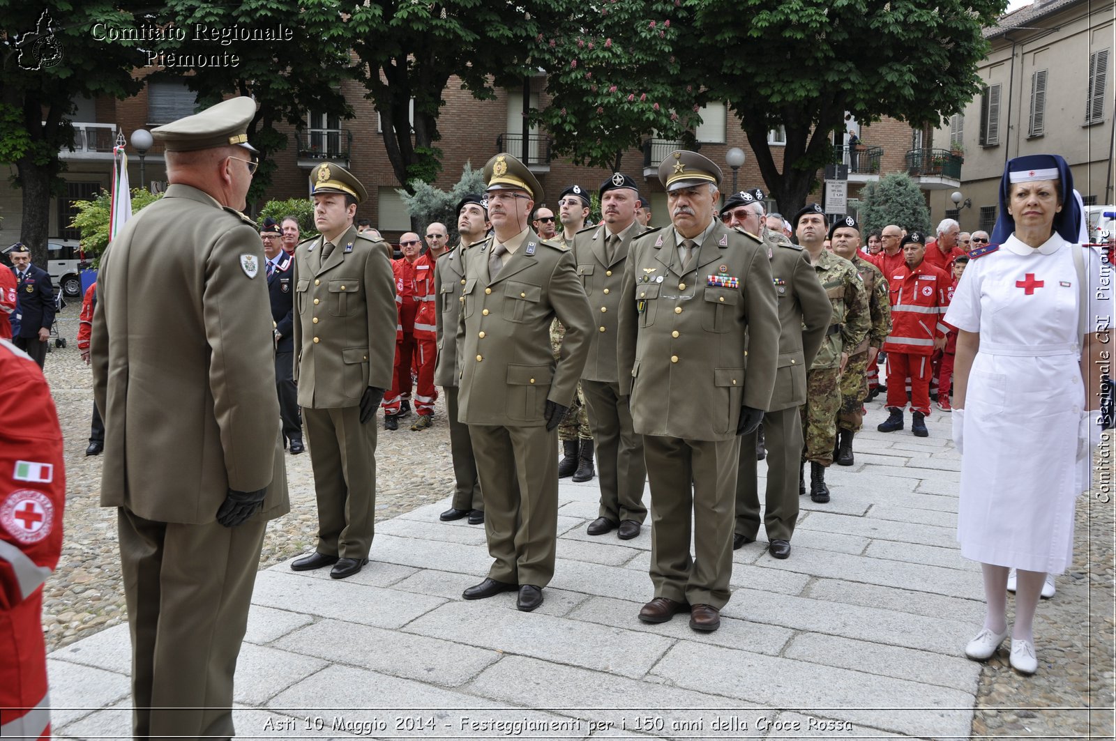 Asti 10 Maggio 2014 - Festeggiamenti per i 150 anni della Croce Rossa - Comitato Regionale del Piemonte