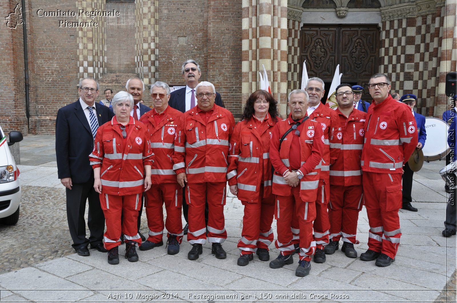 Asti 10 Maggio 2014 - Festeggiamenti per i 150 anni della Croce Rossa - Comitato Regionale del Piemonte