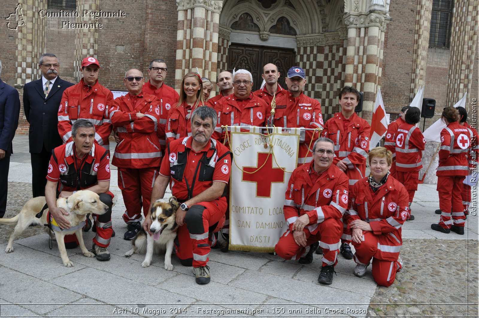 Asti 10 Maggio 2014 - Festeggiamenti per i 150 anni della Croce Rossa - Comitato Regionale del Piemonte